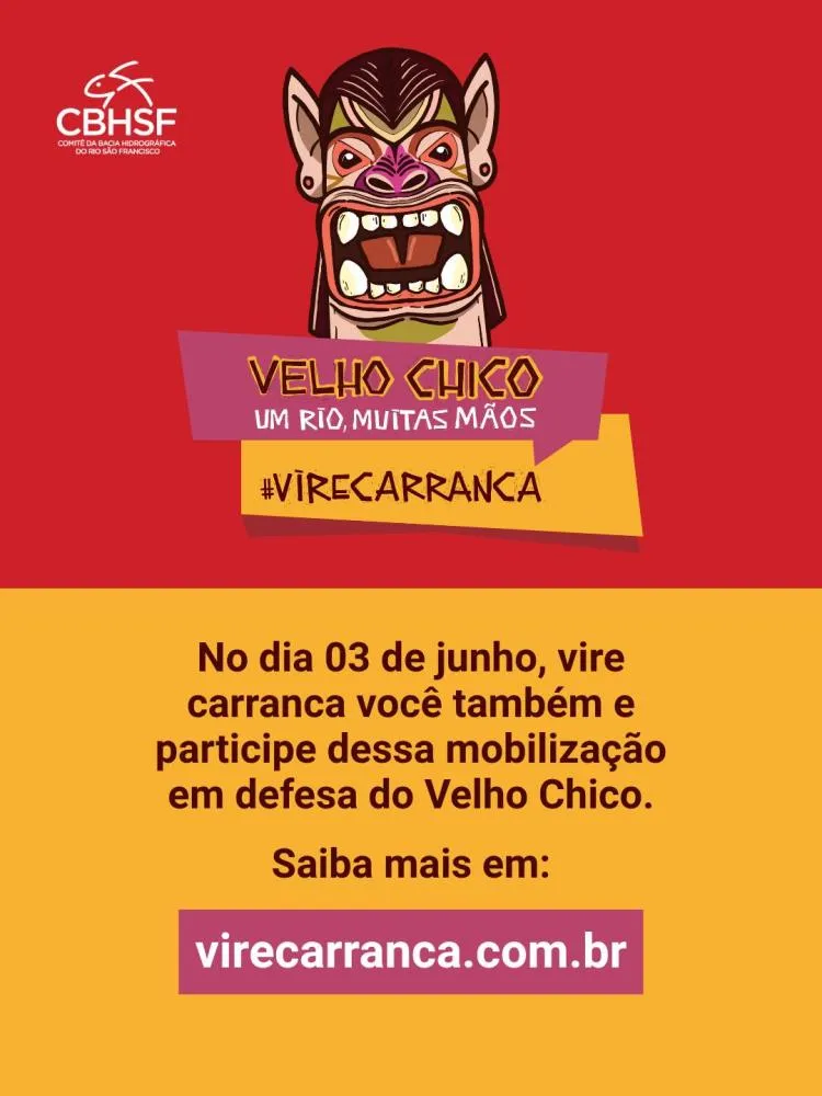 Comitê CBHSF realiza eventos de campanha em defesa do Rio São Francisco