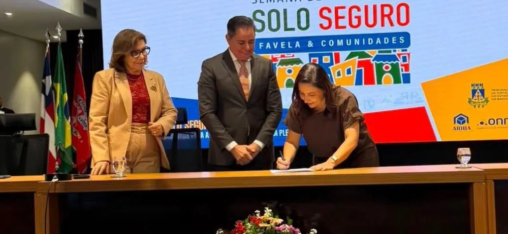 Sento Sé firma Termo de Cooperação voltado as ações de regularização fundiária 